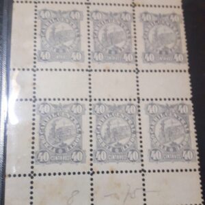 estampillas Ferrocarril Central Norte stamp filatelia compra venta canje sellos bloque philatelic