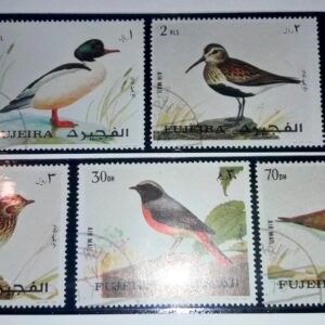 estampillas compra venta series aves birds stamps stamp filatelia philatelic emiratos arabes unidos