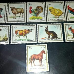 estampillas compra venta series aves birds stamps stamp filatelia philatelic emiratos arabes unidos