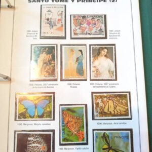 santo tome y principe sellos estampillas coleccion stamps filatelia philatelist philatelic