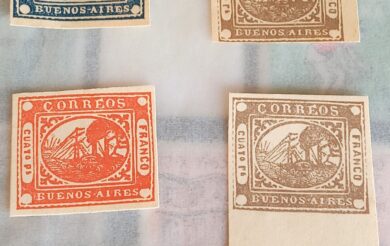 barquitos sellos estampillas george buhler reproduccion falsificacion stamps philatelist philatelic