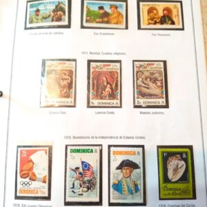 dominica sellos estampillas stamps filatelia philatelic philatelist coleccion comprar vender canje intercambios