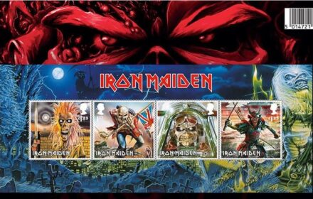 Iron Maiden ya tiene sus propias Estampillas o Sellos