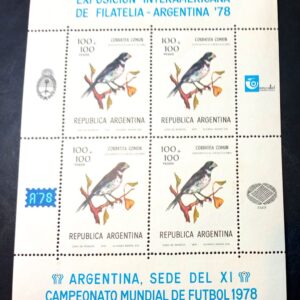 Bloque Exposición Interamericana de Filatelia "Argentina 78"