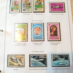 granadinas sellos estampillas stamps filatelia philatelic philatelist coleccion comprar vender canje intercambios