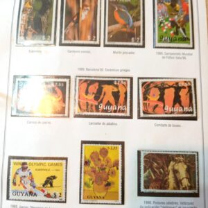 guyana sellos estampillas stamps filatelia philatelic philatelist coleccion comprar vender canje intercambios