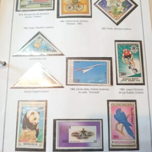 mongolia sellos estampillas stamps filatelia philatelic philatelist coleccion comprar vender canje intercambios
