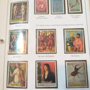 paraguay sellos estampillas stamps filatelia philatelic philatelist coleccion comprar vender canje intercambios