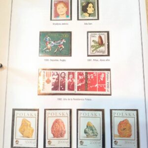 polonia sellos estampillas stamps filatelia philatelic philatelist coleccion comprar vender canje intercambios
