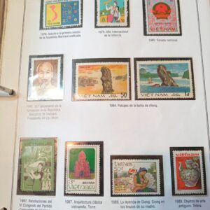 vietnam sellos estampillas stamps filatelia philatelic philatelist coleccion comprar vender canje intercambios