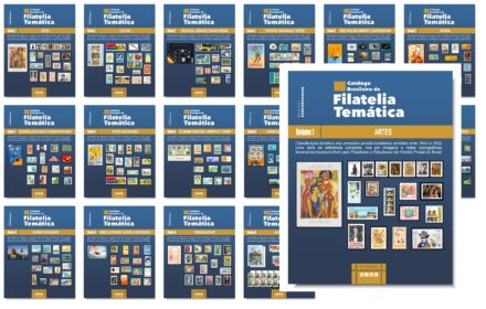 Catálogo Brasilero de Filatelia Temática estampillas sellos selos descargar gratis filatelia stamps brazil brasil