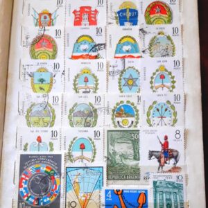 clasificador estampillas argentina sellos filatelia stamps philately coleccion lote album