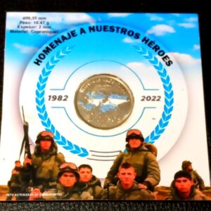 MONEDAS ARGENTINAS ISLAS MALVINAS NUMISMATICA