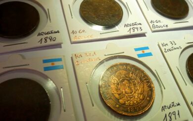 NUMISMATICA ARGENTINA MONEDAS