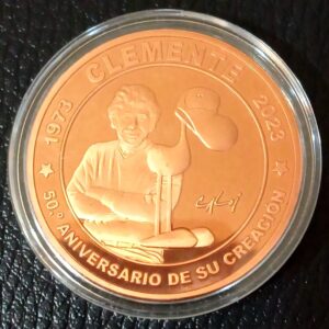 NUMISMATICA ARGENTINA MEDALLAS CLEMENTE