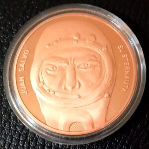 NUMISMATICA ARGENTINA MEDALLAS EL ETERNAUTA