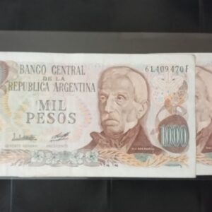 BILLETES ANTIGUOS ARGENTINOS NUMISMATICA ARGENTINA