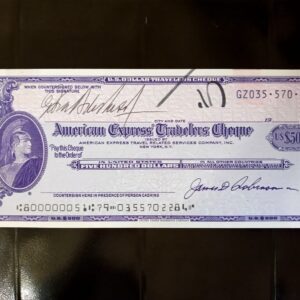 NUMISMATICA USA TRAVELERS CHEQUES ANTIGUOS DE COLECCION