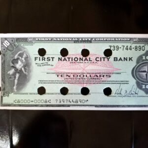 NUMISMATICA USA TRAVELERS CHEQUES ANTIGUOS DE COLECCION