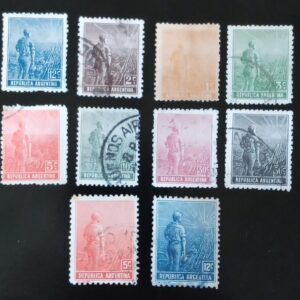 FILATELIA ARGENTINA ESTAMPILLAS LOTES