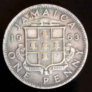 NUMISMATICA JAMAICA MONEDAS ANTIGUAS