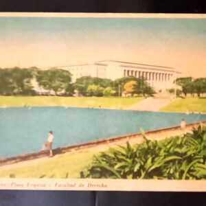 POSTALES ANTIGUAS BUENOS AIRES FILATELIA ARGENTINA FACULTAD DE DERECHO