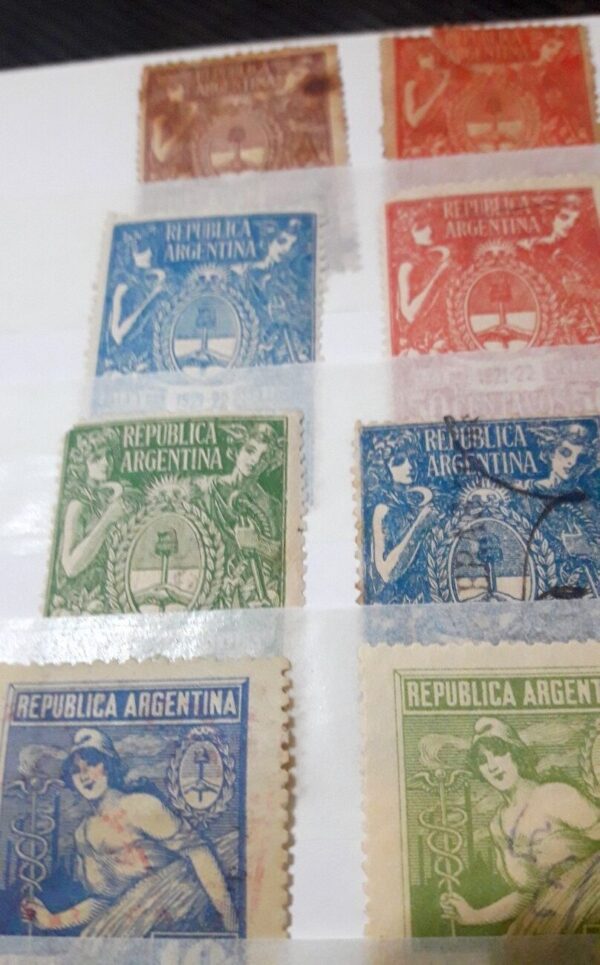estampillas fiscales sellos lotes coleccion vendo compro subasta argentina