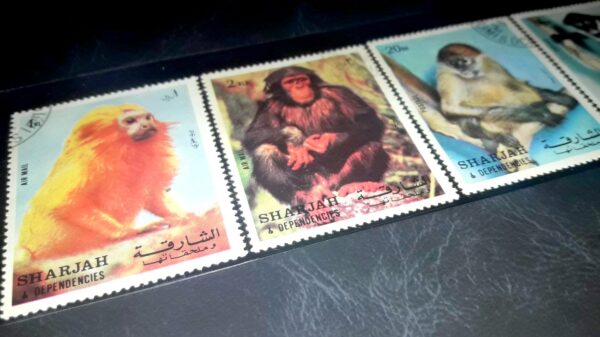 compra venta estampillas sellos stamp emiratos unidos emirates arab united bloques series