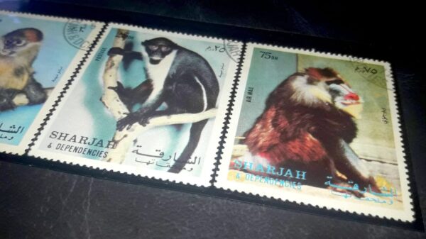 compra venta estampillas sellos stamp emiratos unidos emirates arab united bloques series