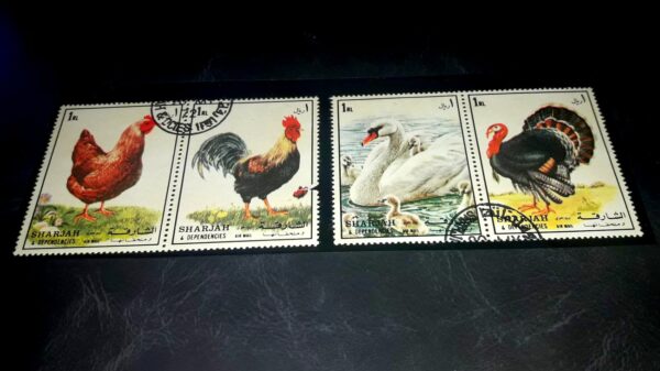 compra venta estampillas sellos stamp emiratos unidos emirates arab united bloques series