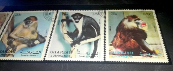 compra venta estampillas sellos stamp emiratos unidos emirates arab united bloques series