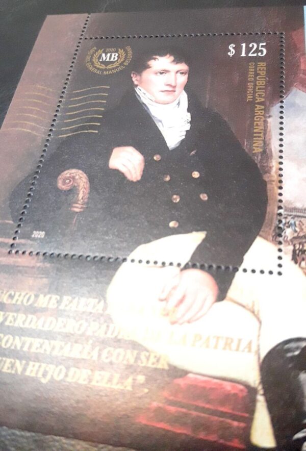 manuel belgrano estampillas sellos filatelia philatelist philatelic