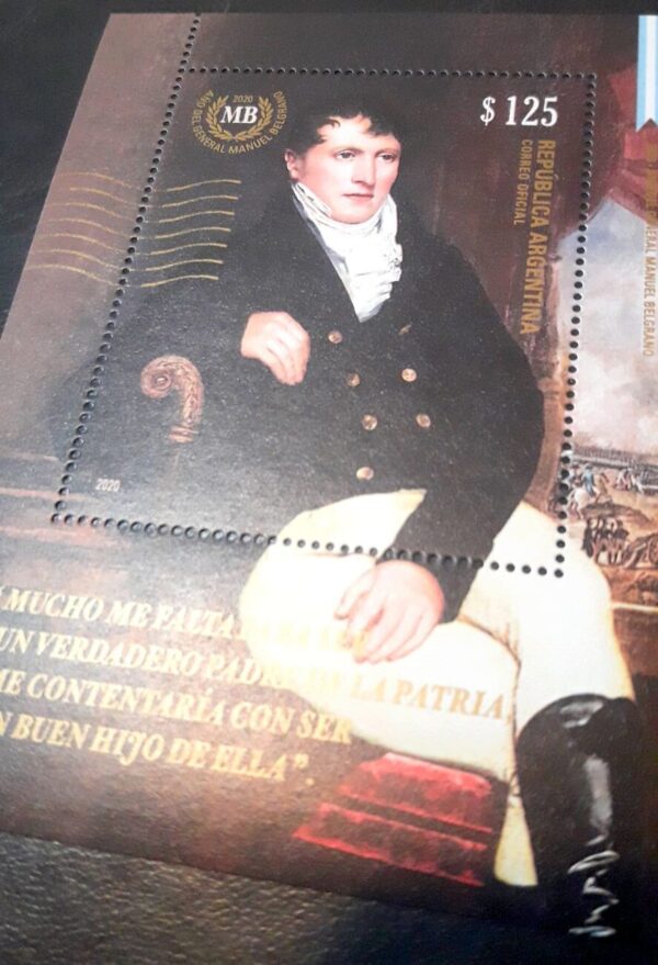 manuel belgrano estampillas sellos filatelia philatelist philatelic