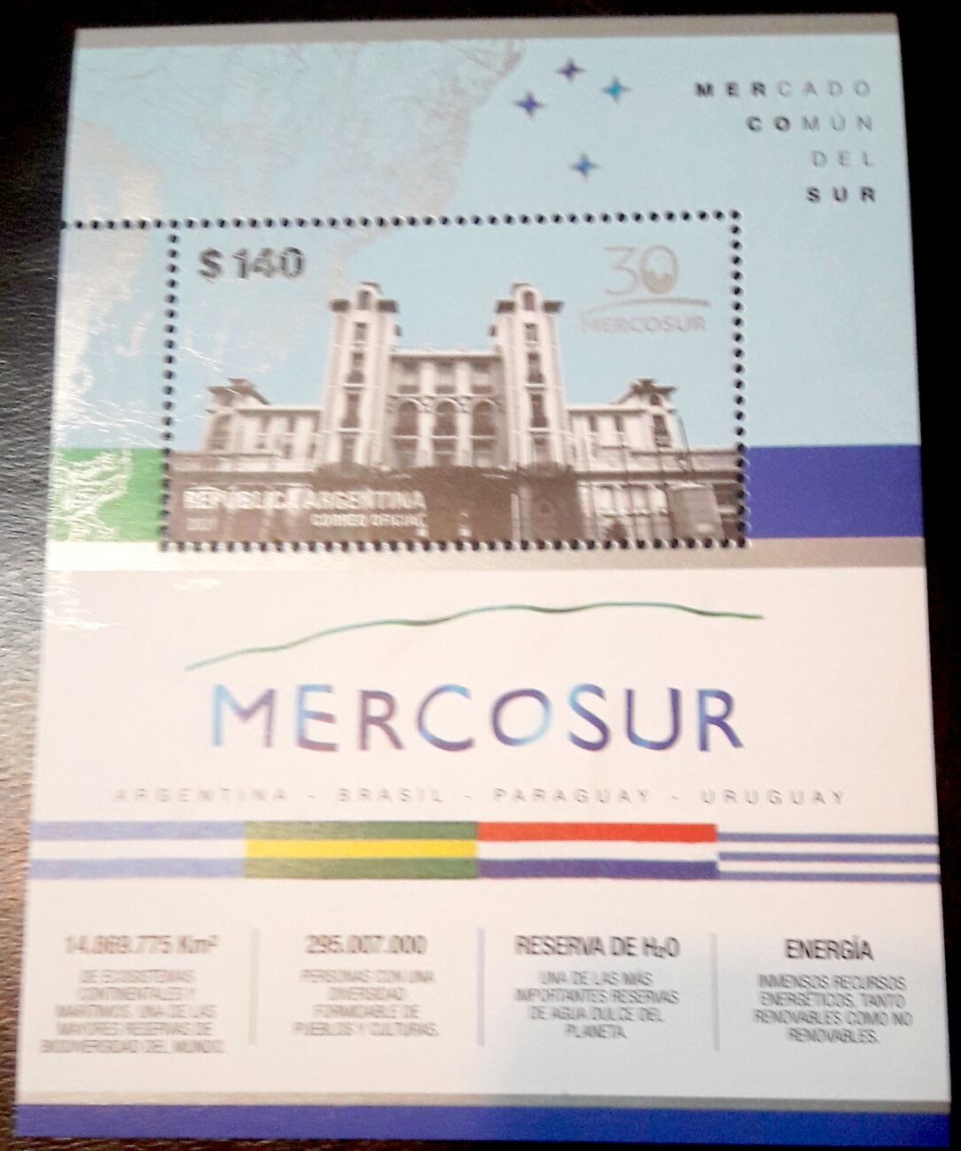 mercosur sellos argentina correo argentino estampillas filatelia philatelic philatelist stamps