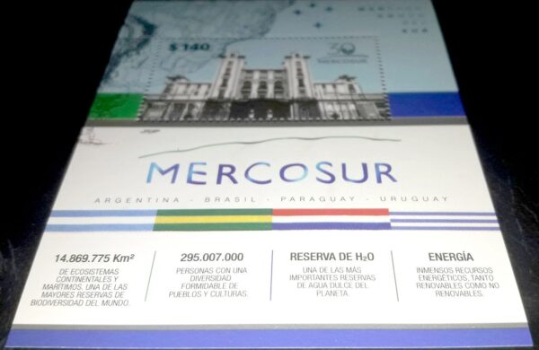 mercosur sellos argentina correo argentino estampillas filatelia philatelic philatelist stamps