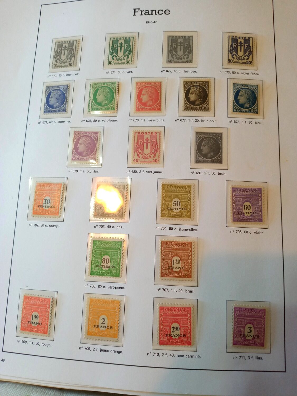 france stamps francia estampillas sellos coleccion colection philatelist philatelic compra venta canje