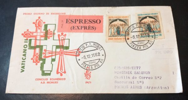 lote sobres estampillas stamps vaticano españa san marino italia coleccion filatelia stamps philatelic philatelist