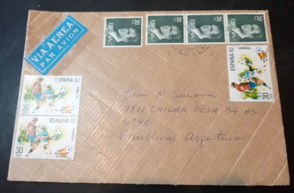 lote sobres estampillas stamps vaticano españa san marino italia coleccion filatelia stamps philatelic philatelist