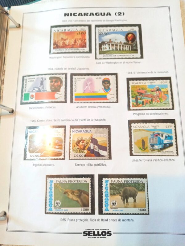 nicaragua sellos estampillas stamps filatelia philatelic philatelist coleccion comprar vender canje intercambios