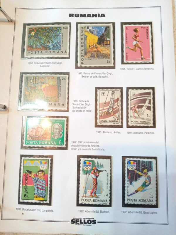 rumania sellos estampillas stamps filatelia philatelic philatelist coleccion comprar vender canje intercambios