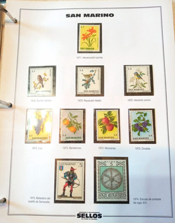 san marino sellos estampillas stamps filatelia philatelic philatelist coleccion comprar vender canje intercambios