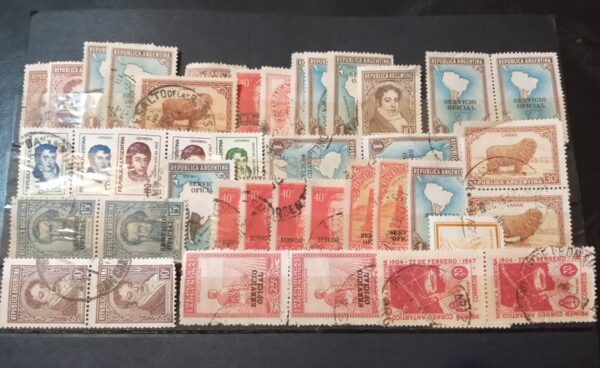 lote estampillas sellos vender comprar argentina stamps filatelia philatelist philatelic