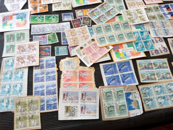 vender estampillas lote de sellos postales de suiza filatelia argentina stamps philatelist philatelic mercado filatelico
