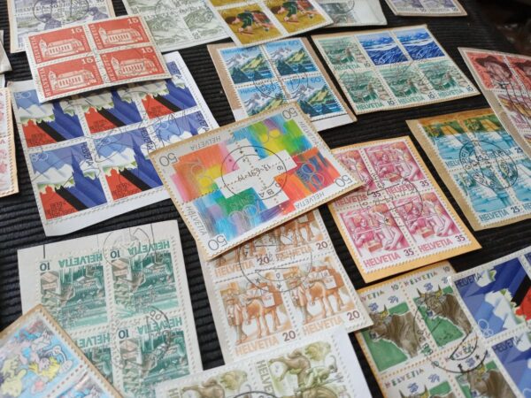 vender estampillas lote de sellos postales de suiza filatelia argentina stamps philatelist philatelic mercado filatelico