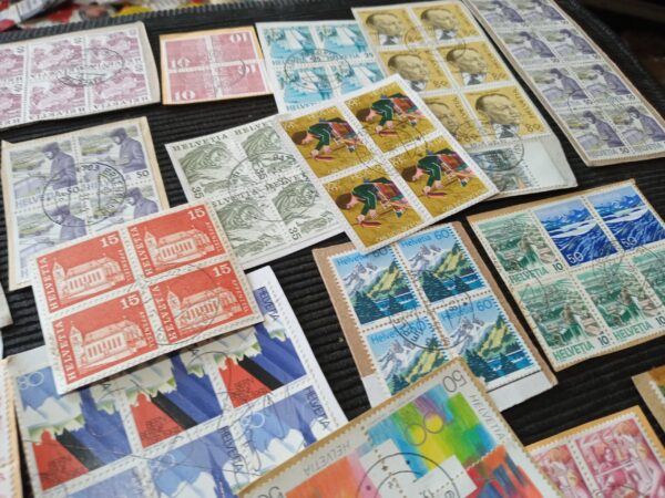 vender estampillas lote de sellos postales de suiza filatelia argentina stamps philatelist philatelic mercado filatelico