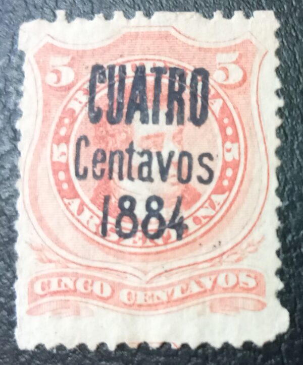 filatelia argentina tercera emision provisorios sobrecarga stamps philatelist philatelic comprar vender precios