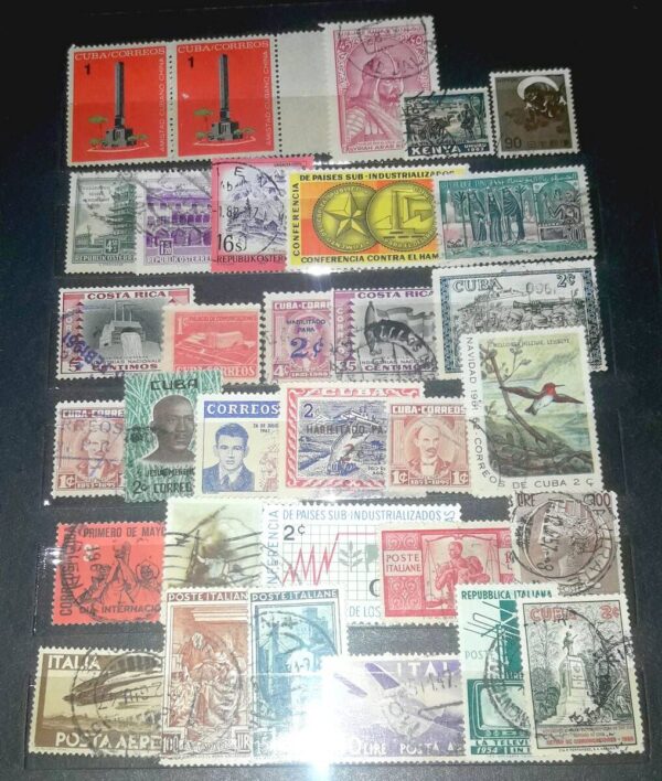 se vende clasificador estampillas sellos filatelia coleccion lote album philatelist philatelic stamps