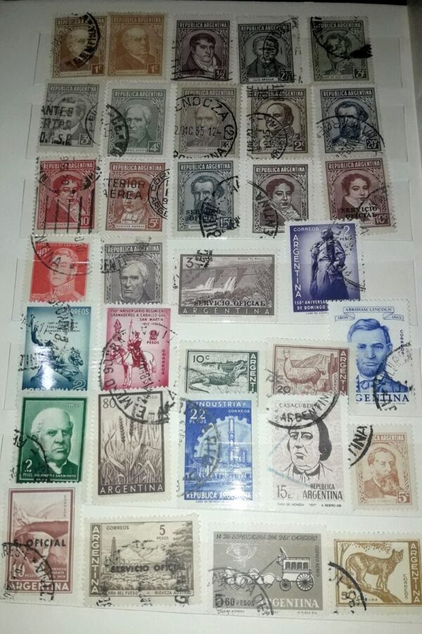 se vende clasificador estampillas sellos filatelia coleccion lote album philatelist philatelic stamps