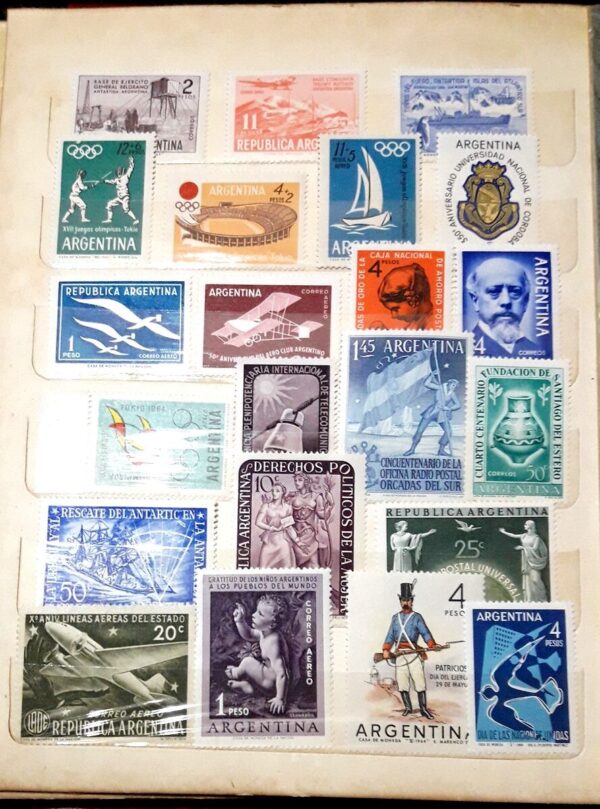 filatelia argentina clasificadores lotes coleccion estampillas stamps philately ofertas compra venta