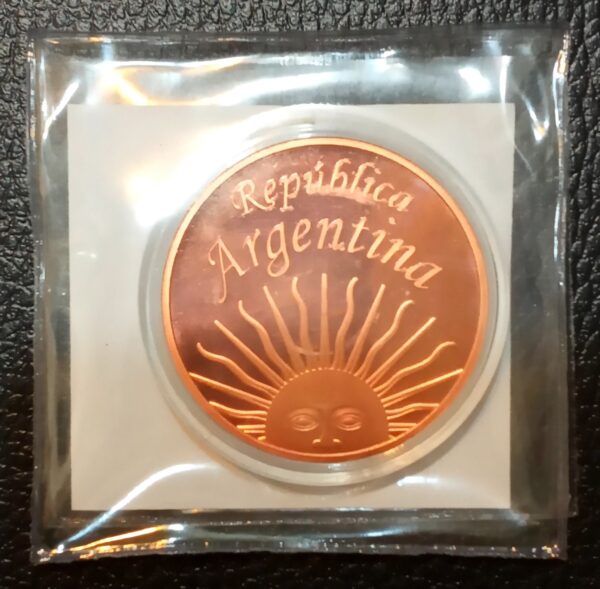 NUMISMATICA ARGENTINA MEDALLAS MAFALDA QUINO